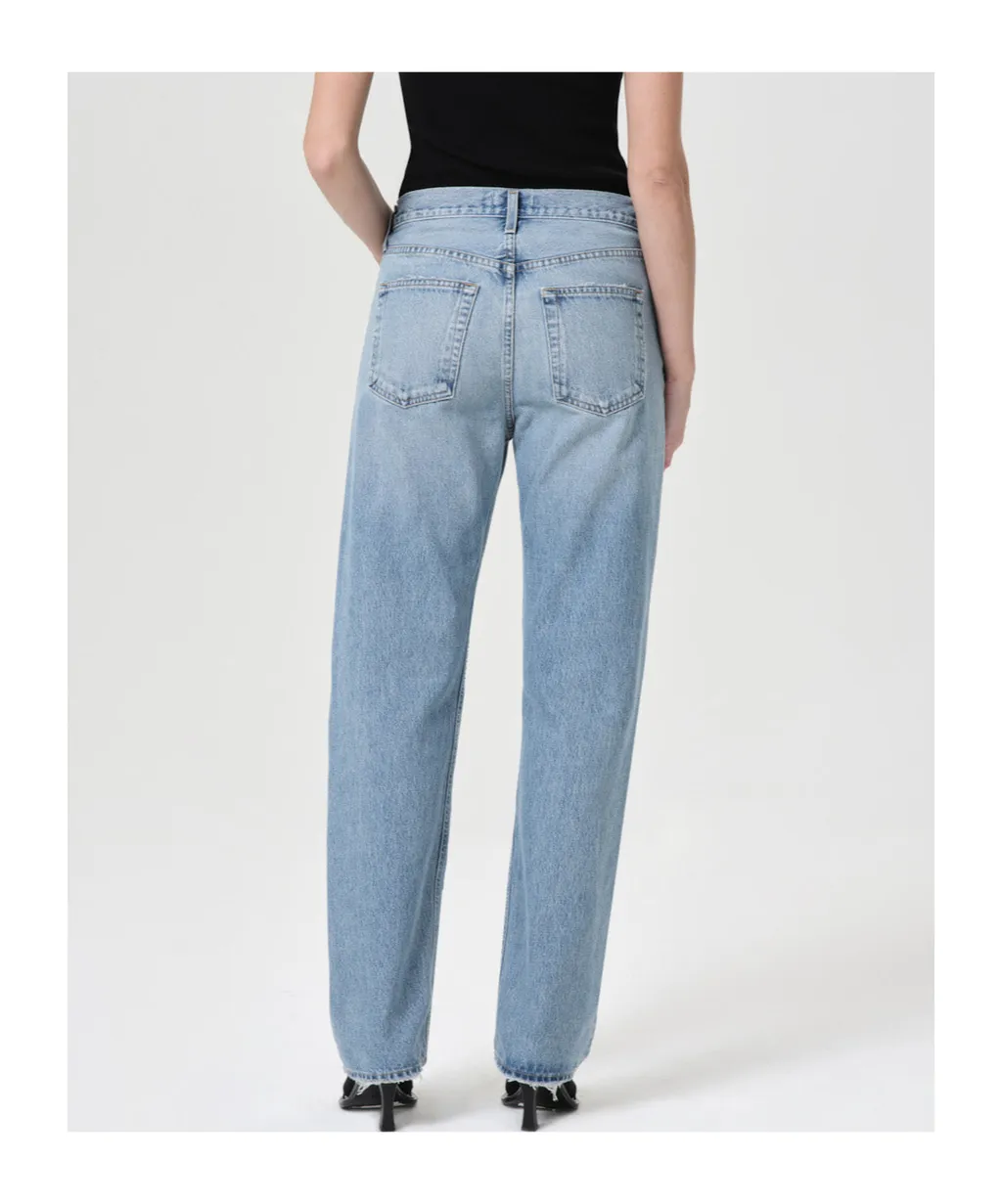 Agolde Kelly High-Rise Straight Leg Jeans