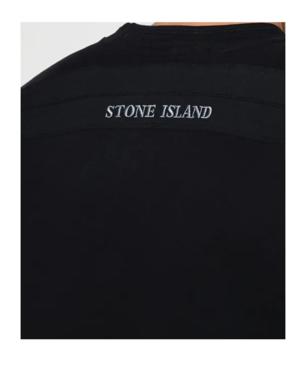 Stone Island Logo-Embroidered Crewneck Sweatshirt