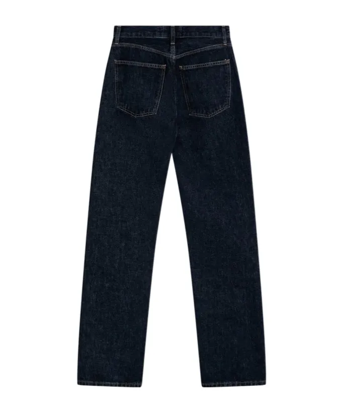 Agolde Mid-Rise Straight Leg Jeans