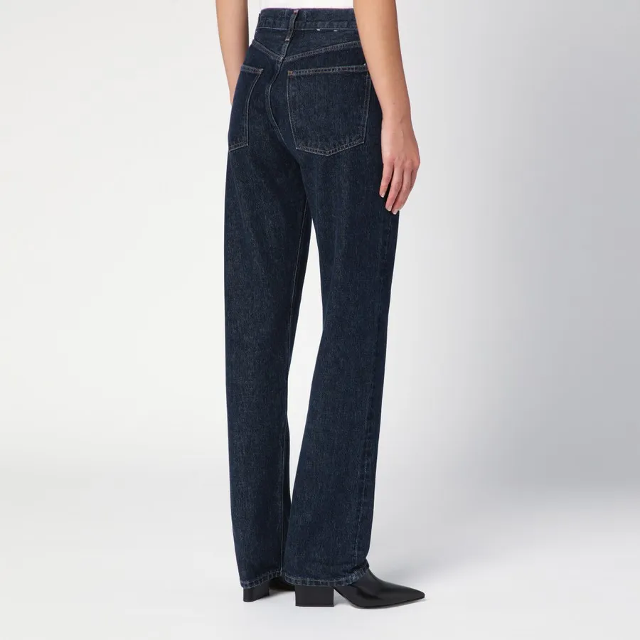 Agolde Mid-Rise Straight Leg Jeans