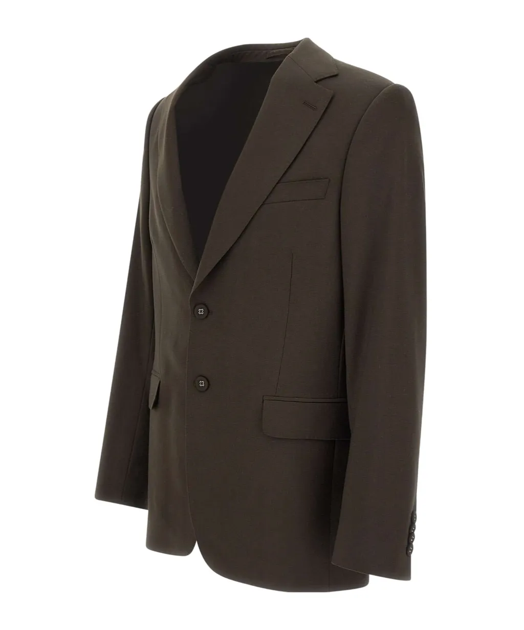 Single-Breasted Suit Jacket