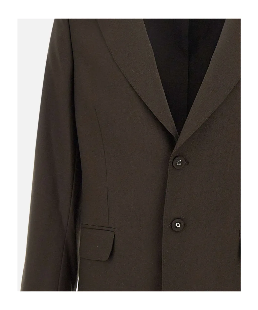 Single-Breasted Suit Jacket