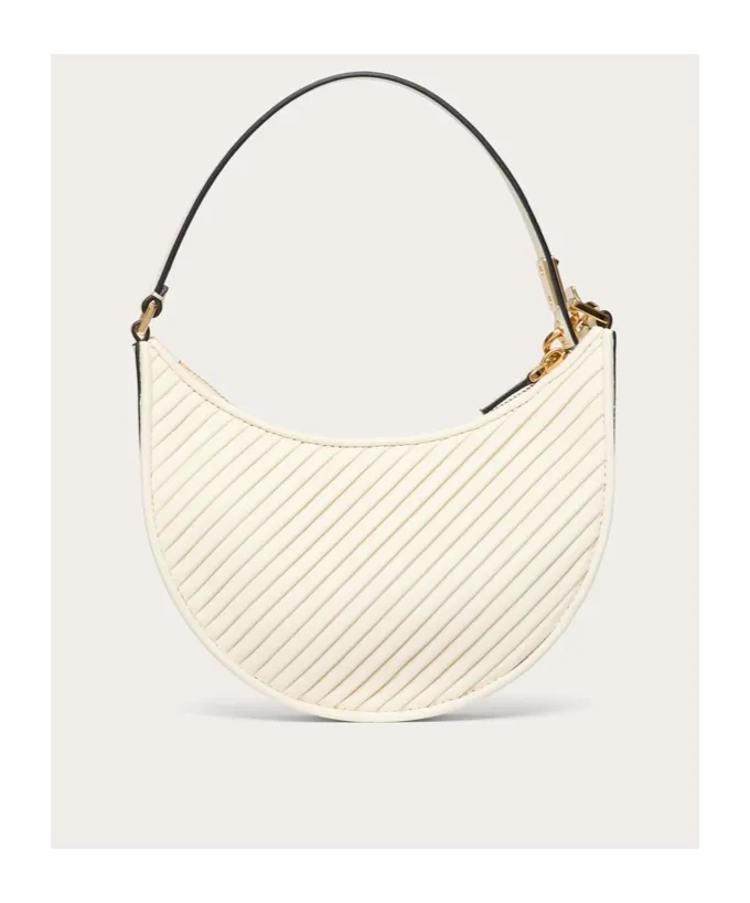Valentino Vlogo Signature Zip-Up Shoulder Bag