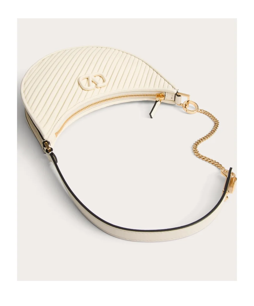 Valentino Vlogo Signature Zip-Up Shoulder Bag