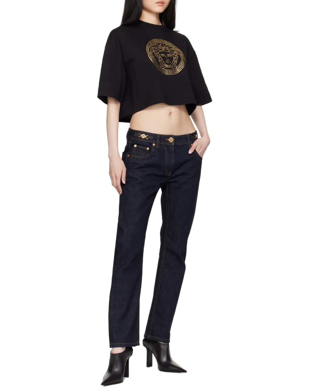 Medusa '95 Cropped Jeans
