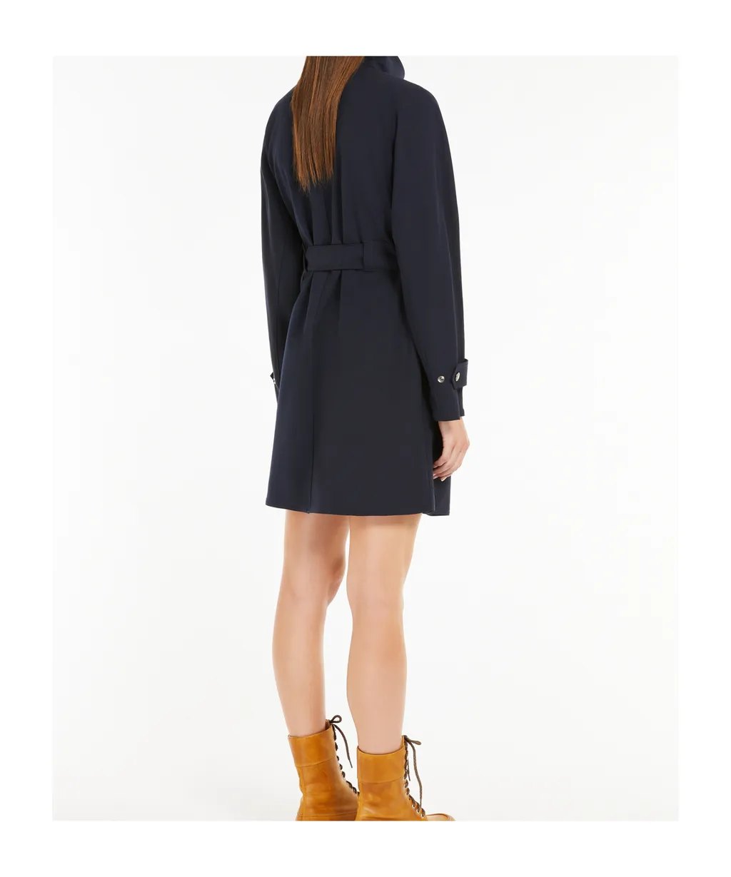 Wool Gabardine Dress