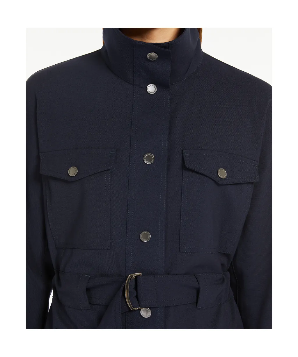 Wool Gabardine Dress
