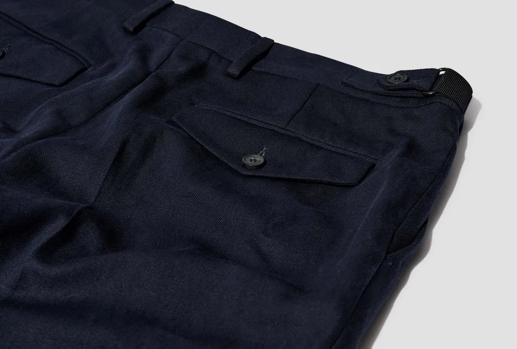 Belt-Loop Casual Pants