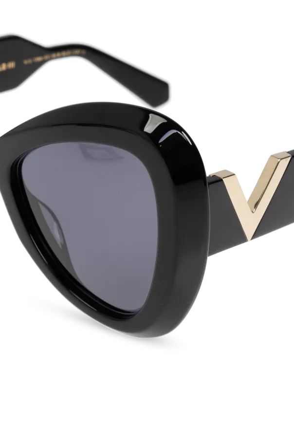 Valentino Eyewear Butterfly-Frame Sunglasses
