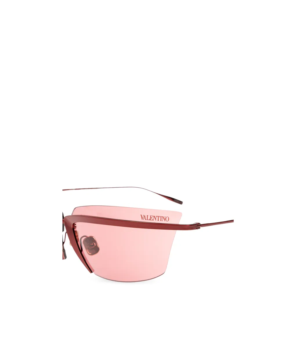 Valentino Eyewear Geometric-Frame Sunglasses