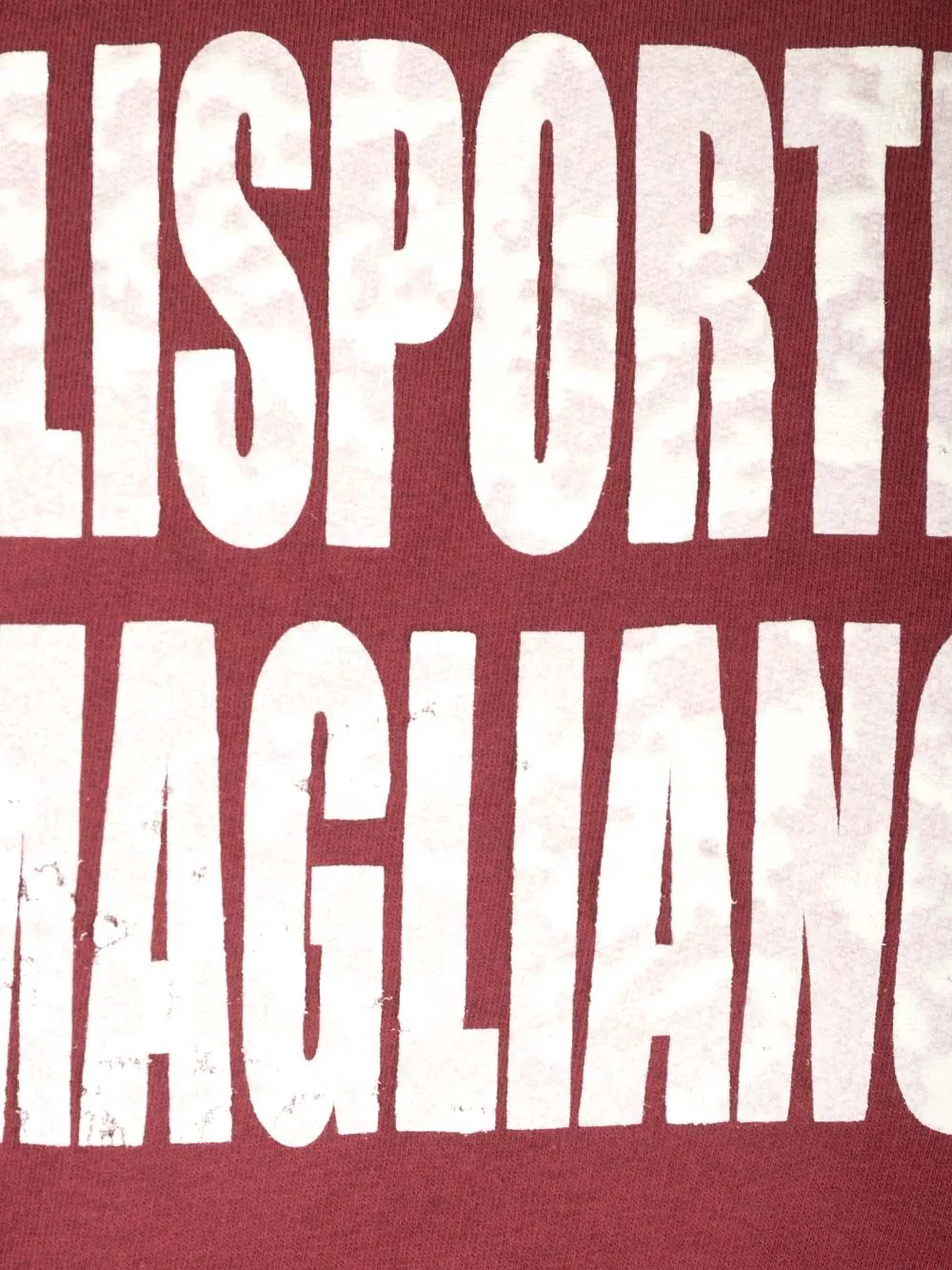 Magliano Polisportiva Asymmetric Crewneck Sweatshirt