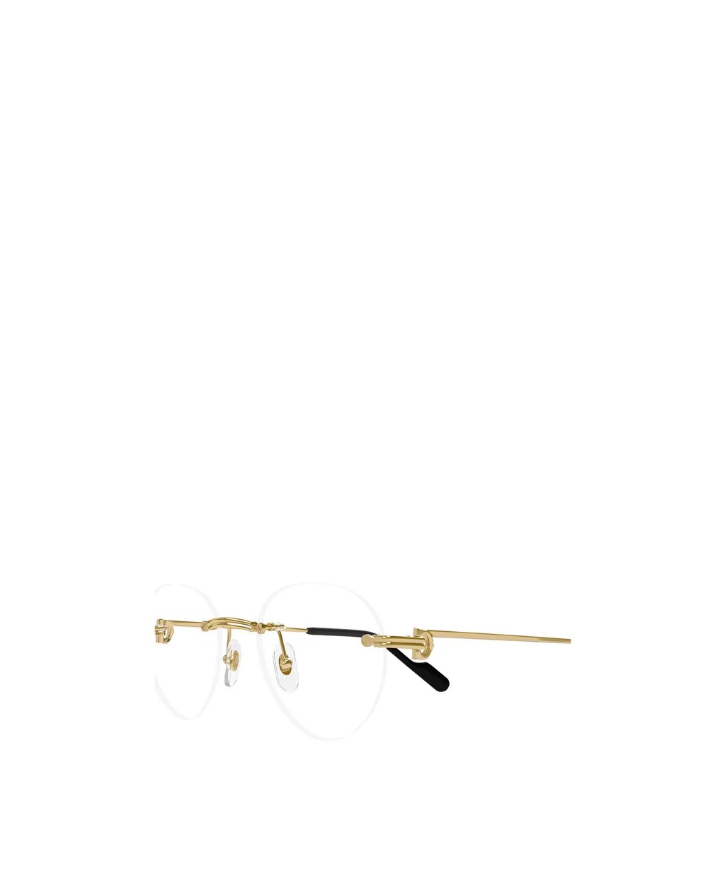 Cartier Round Frameless Glasses