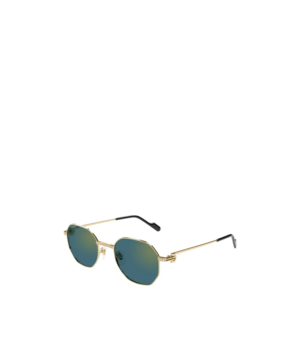 Cartier Hexagonal Frame Sunglasses
