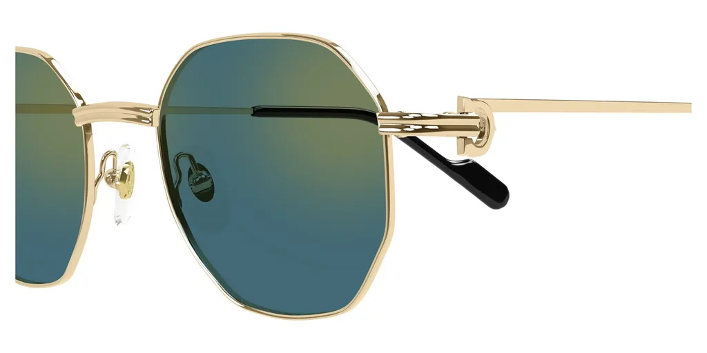 Cartier Hexagonal Frame Sunglasses
