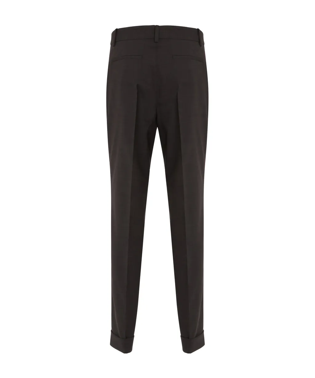 Belt-Loop Casual Pants
