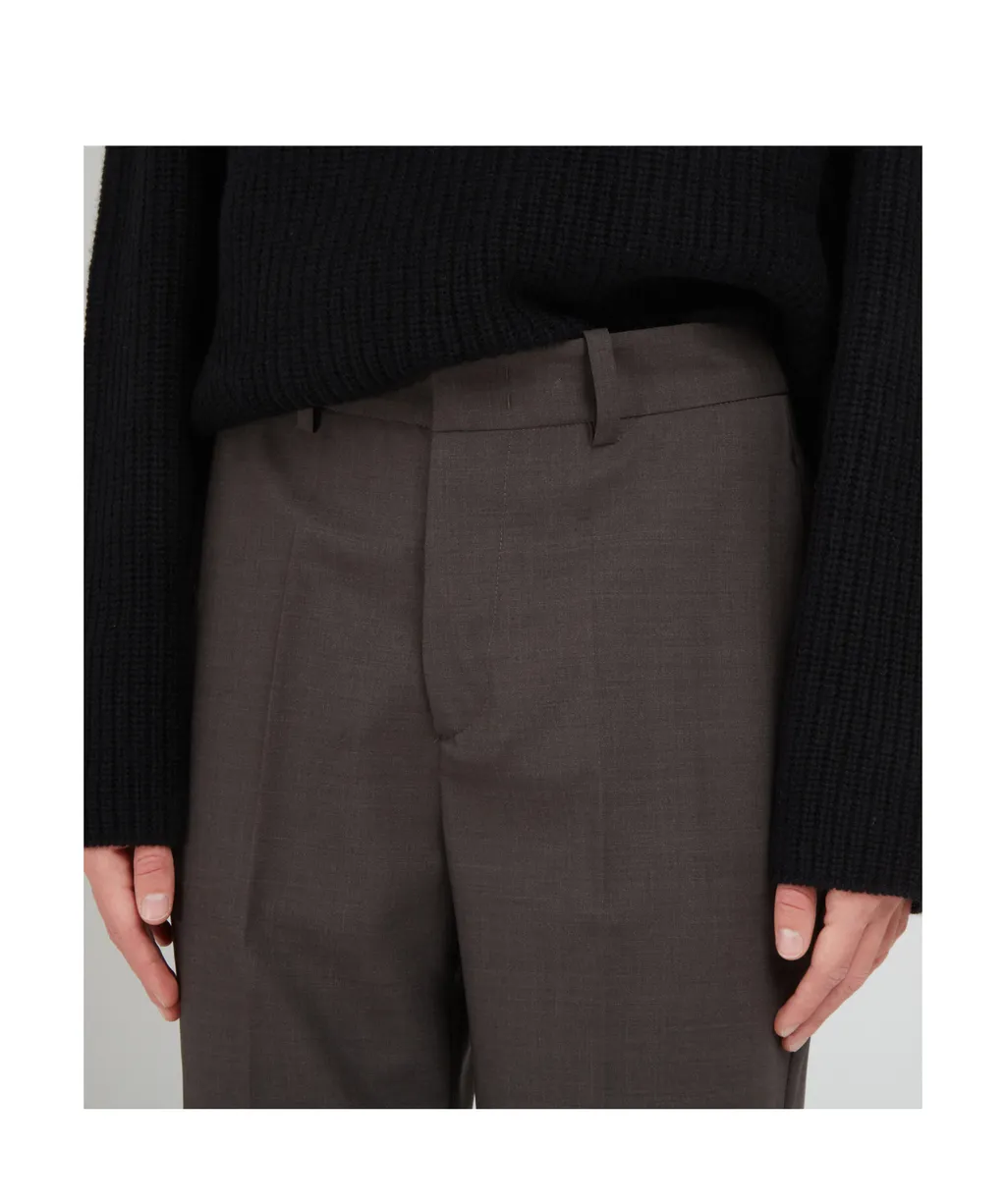 Belt-Loop Casual Pants
