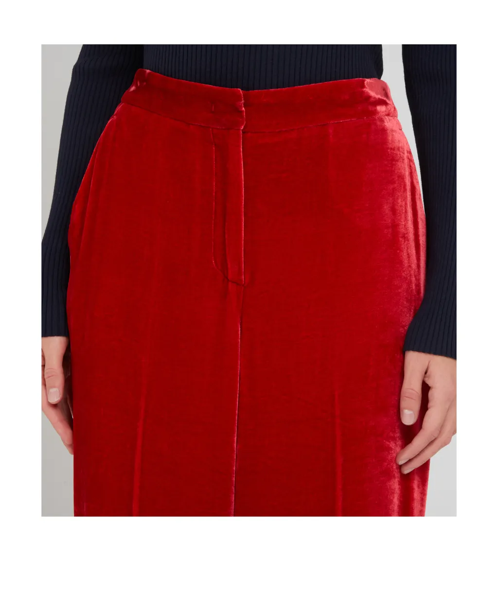 Wide-Leg Casual Pants