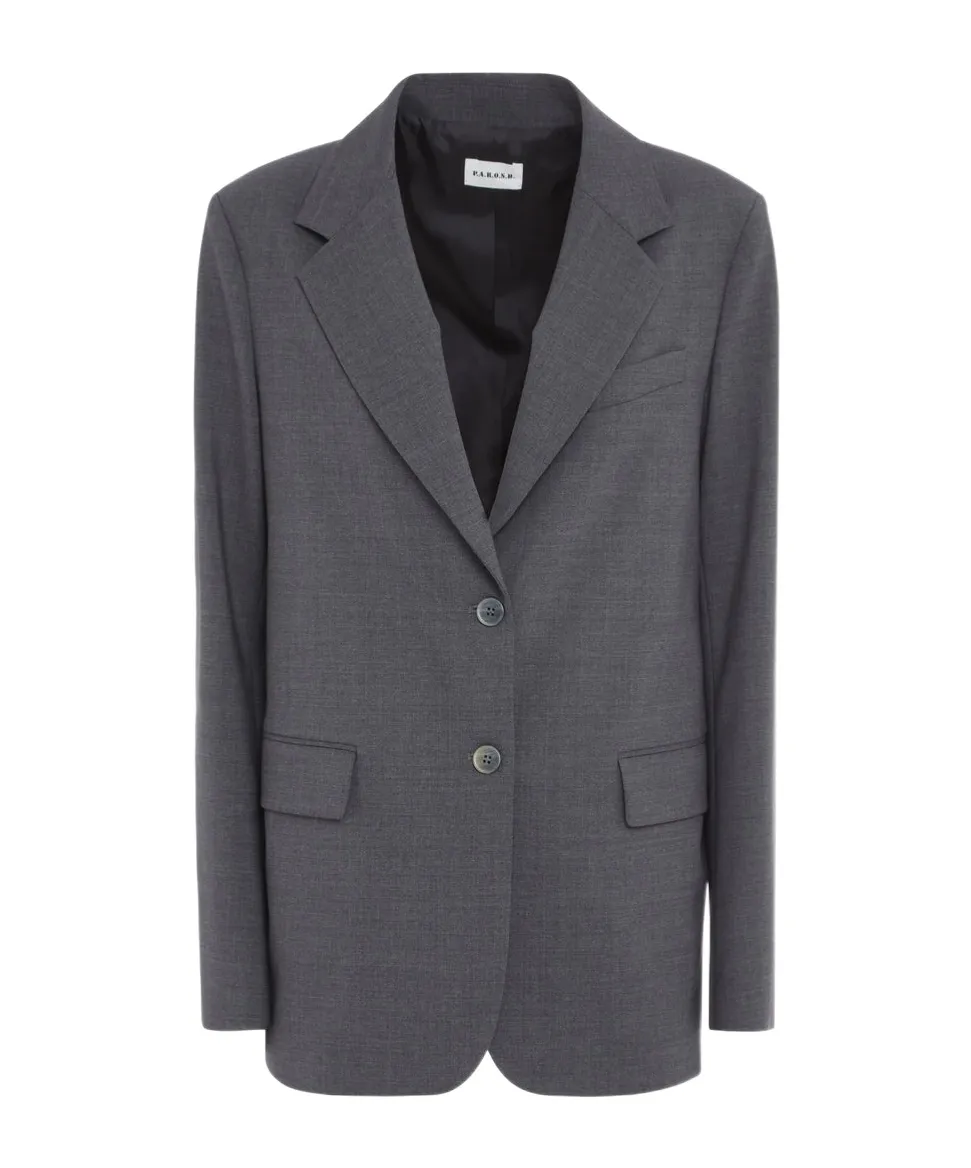 Single-Breasted Suit Jacket
