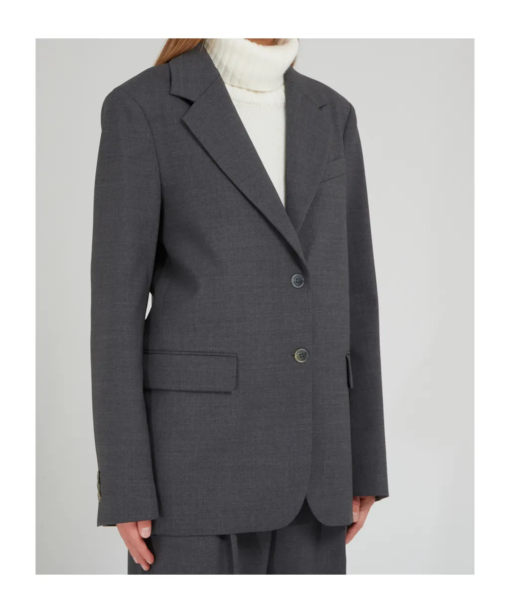 Single-Breasted Suit Jacket