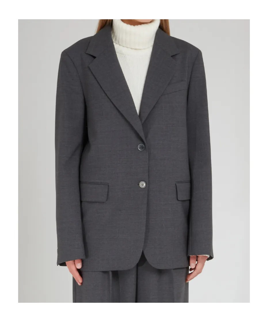 Single-Breasted Suit Jacket