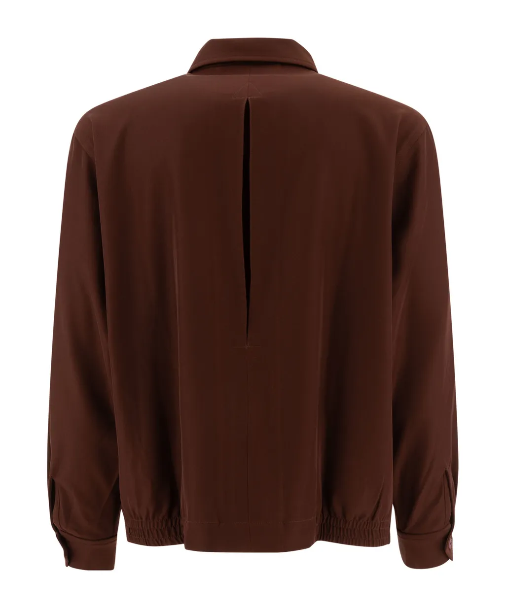 Needles Logo-Embroidered Zip-Up Jacket
