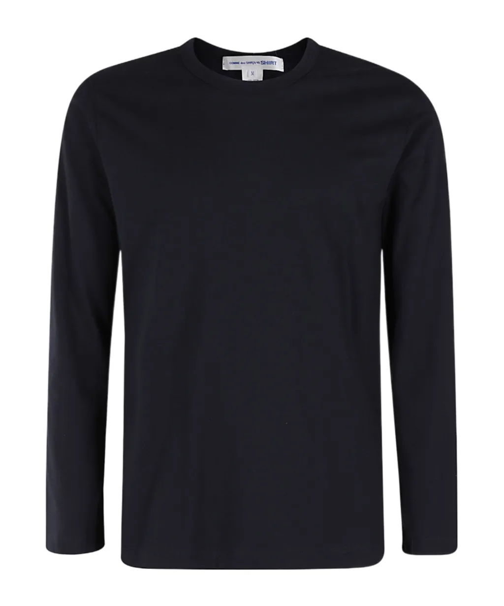 Comme Des GarÇOns Shirt Crewneck Long-Sleeved T-Shirt