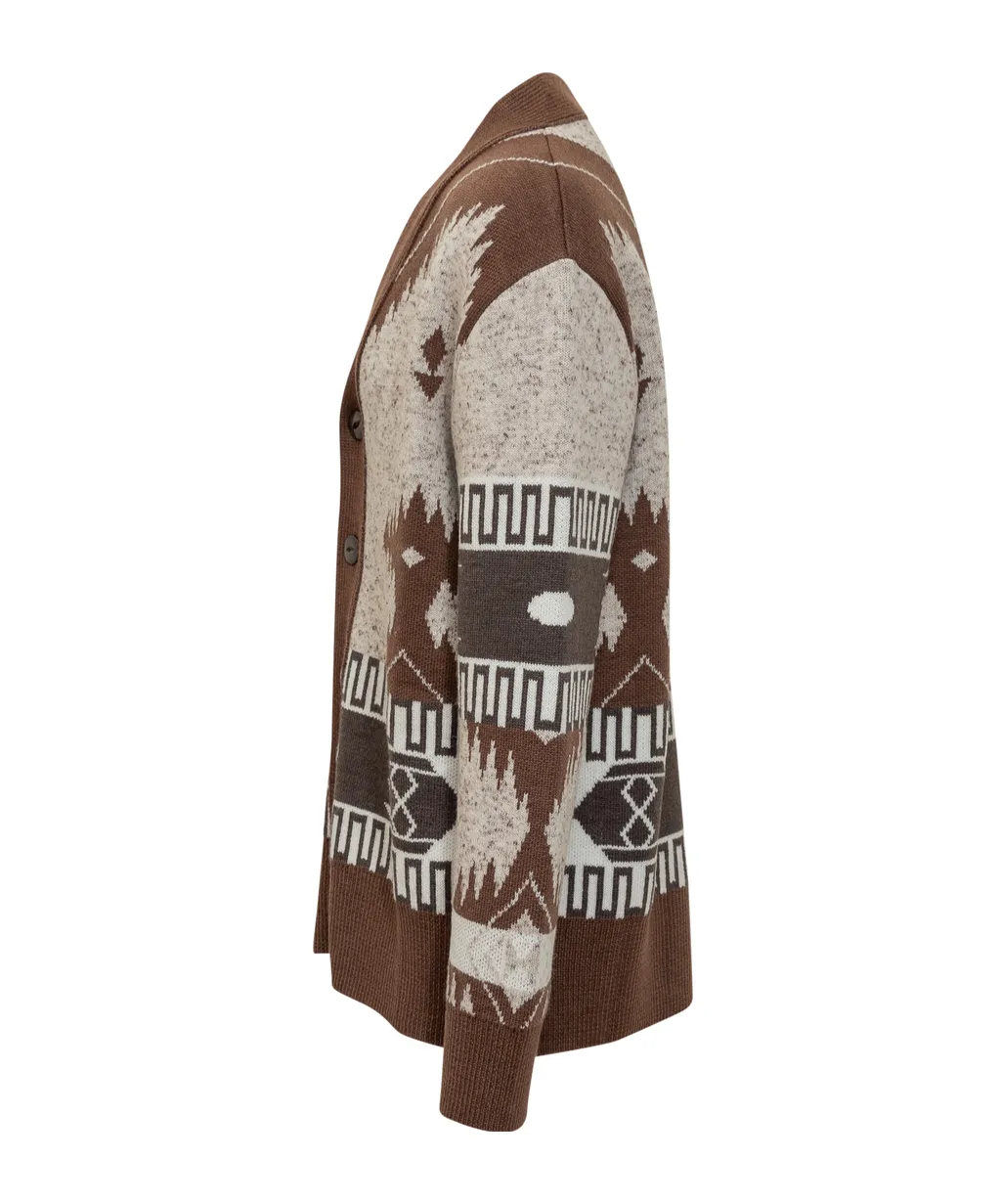 Alanui V-Neck Long-Sleeved Knitted Cardigan