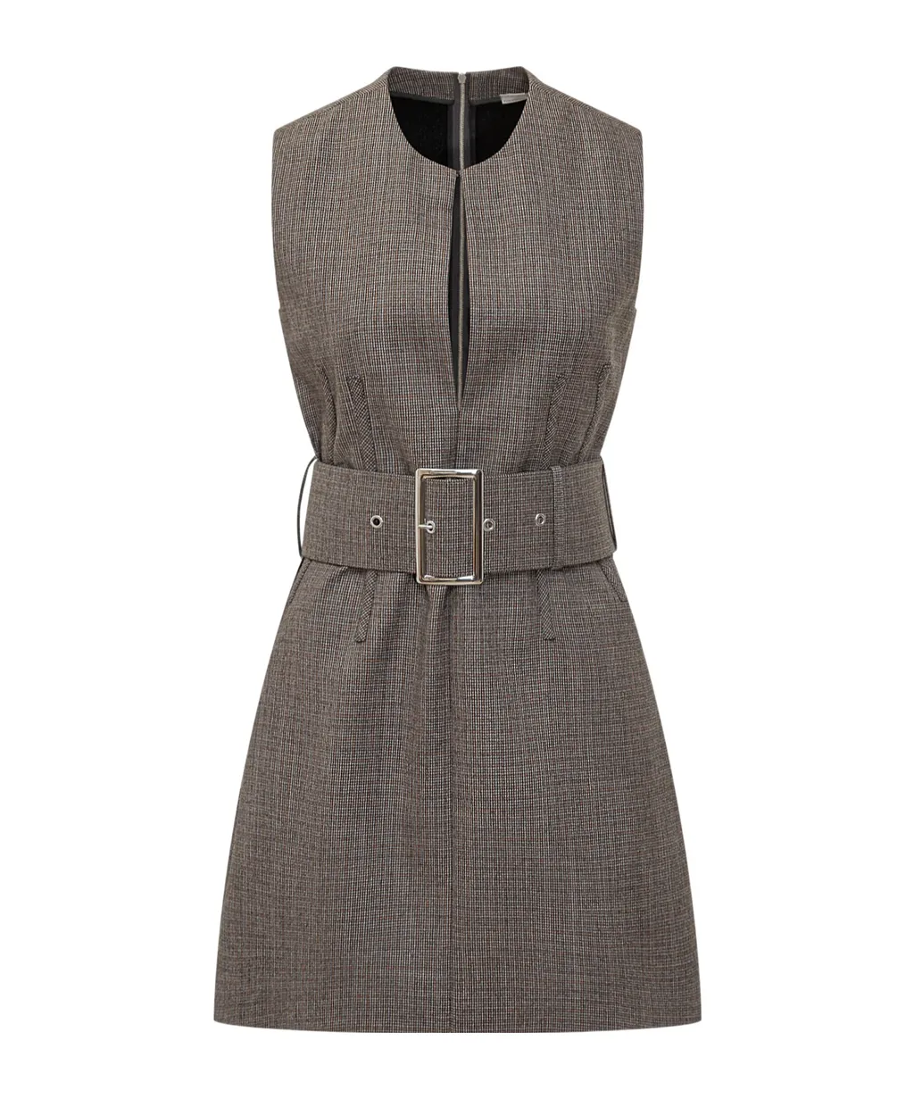 Stella Mccartney Belted Mini Dress