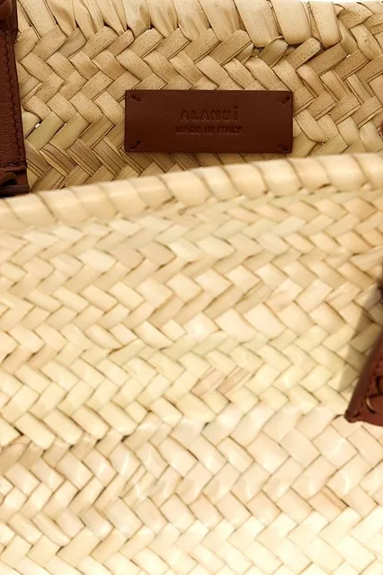 Alanui Icon Palm Leaf Small Tote Bag