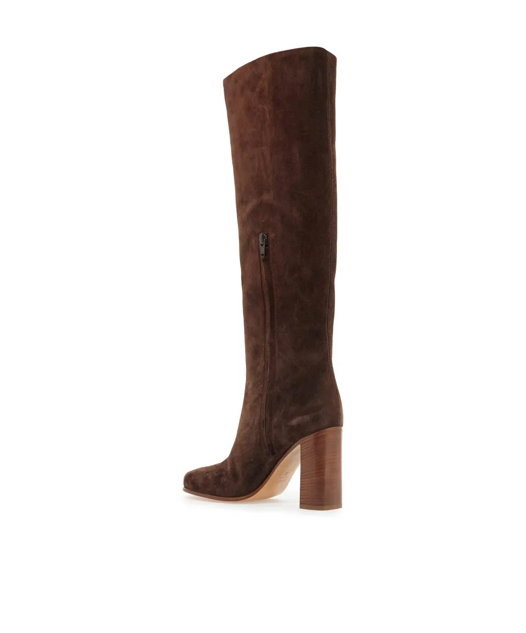 Khaite Willow Round Toe Heeled Boots