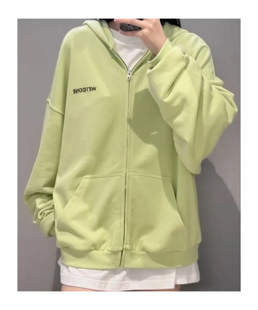 Bead-Logo Hooded Jacket