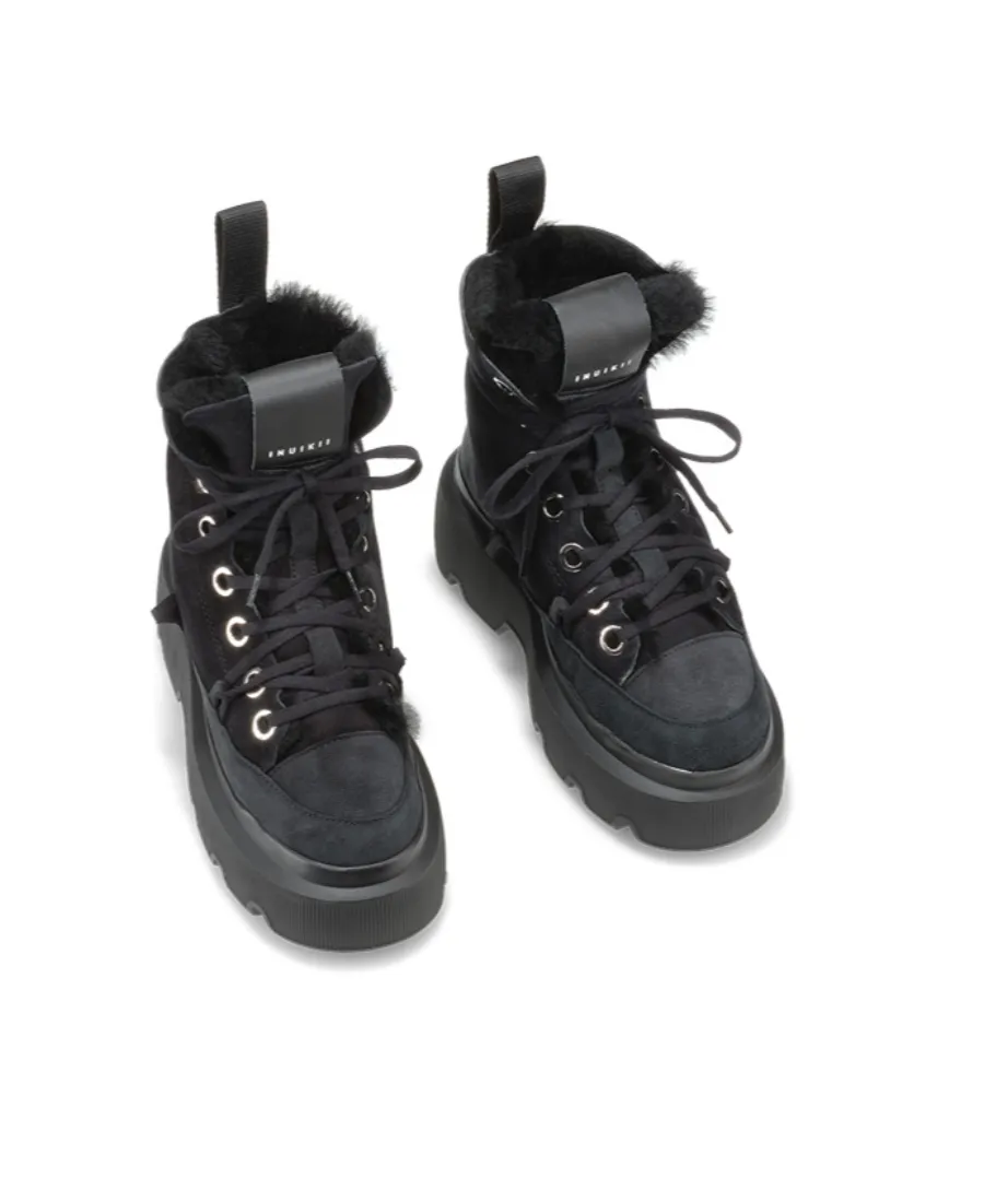 Lace-Up Boots