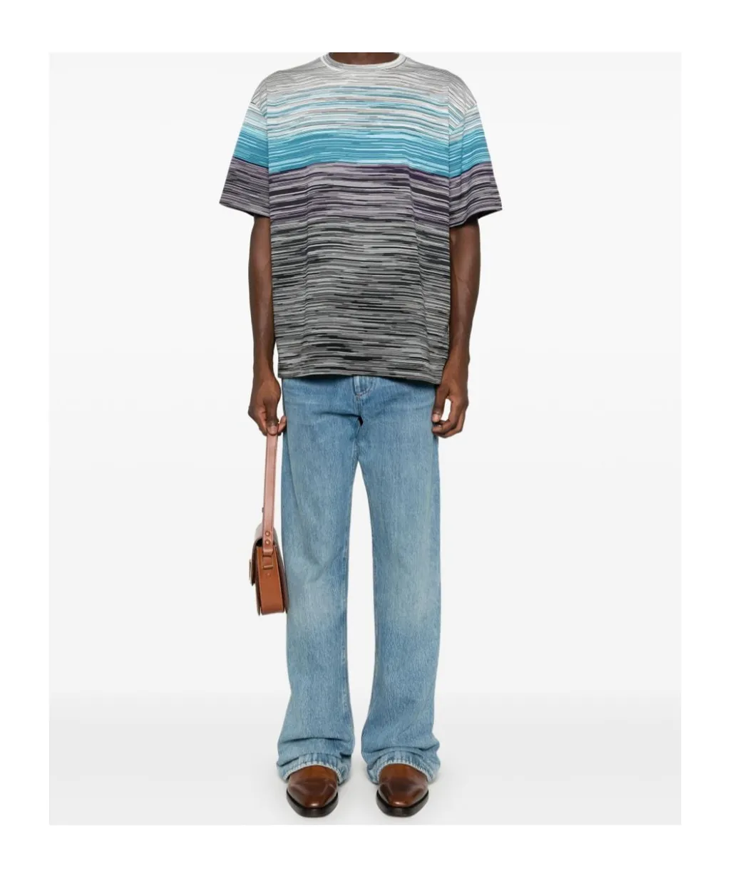 Missoni Short-Sleeved Striped T-Shirt