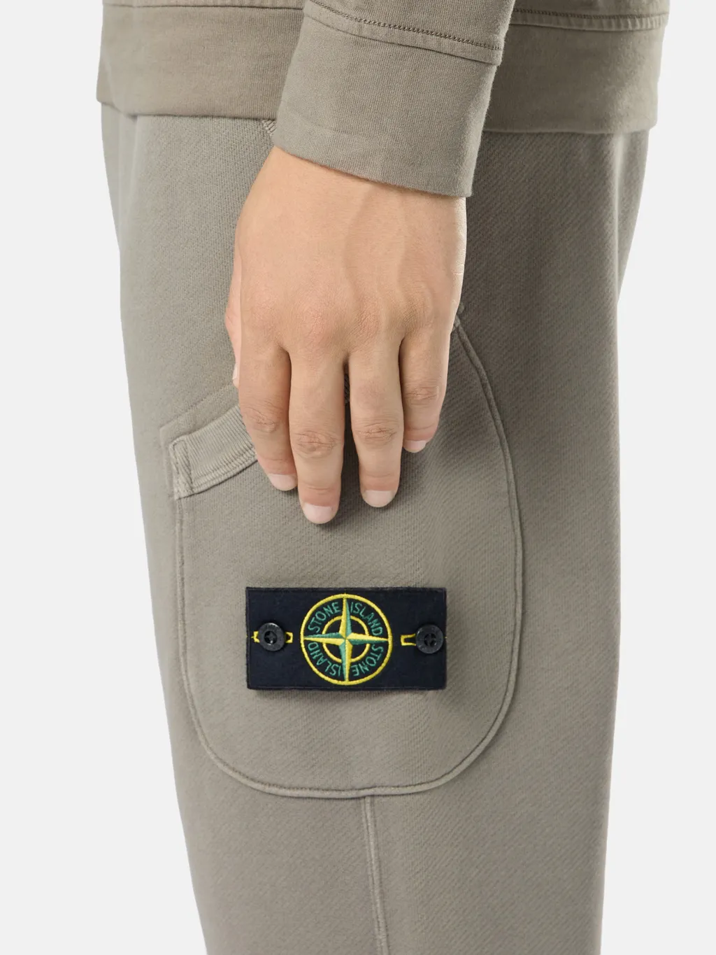 Stone Island Compass-Patch Drawstring Track Pants