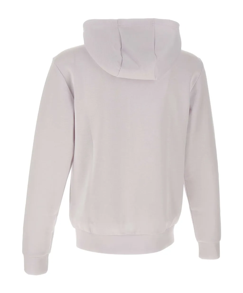 Ea7 Emporio Armani Logo Patch Zip-Up Hoodie