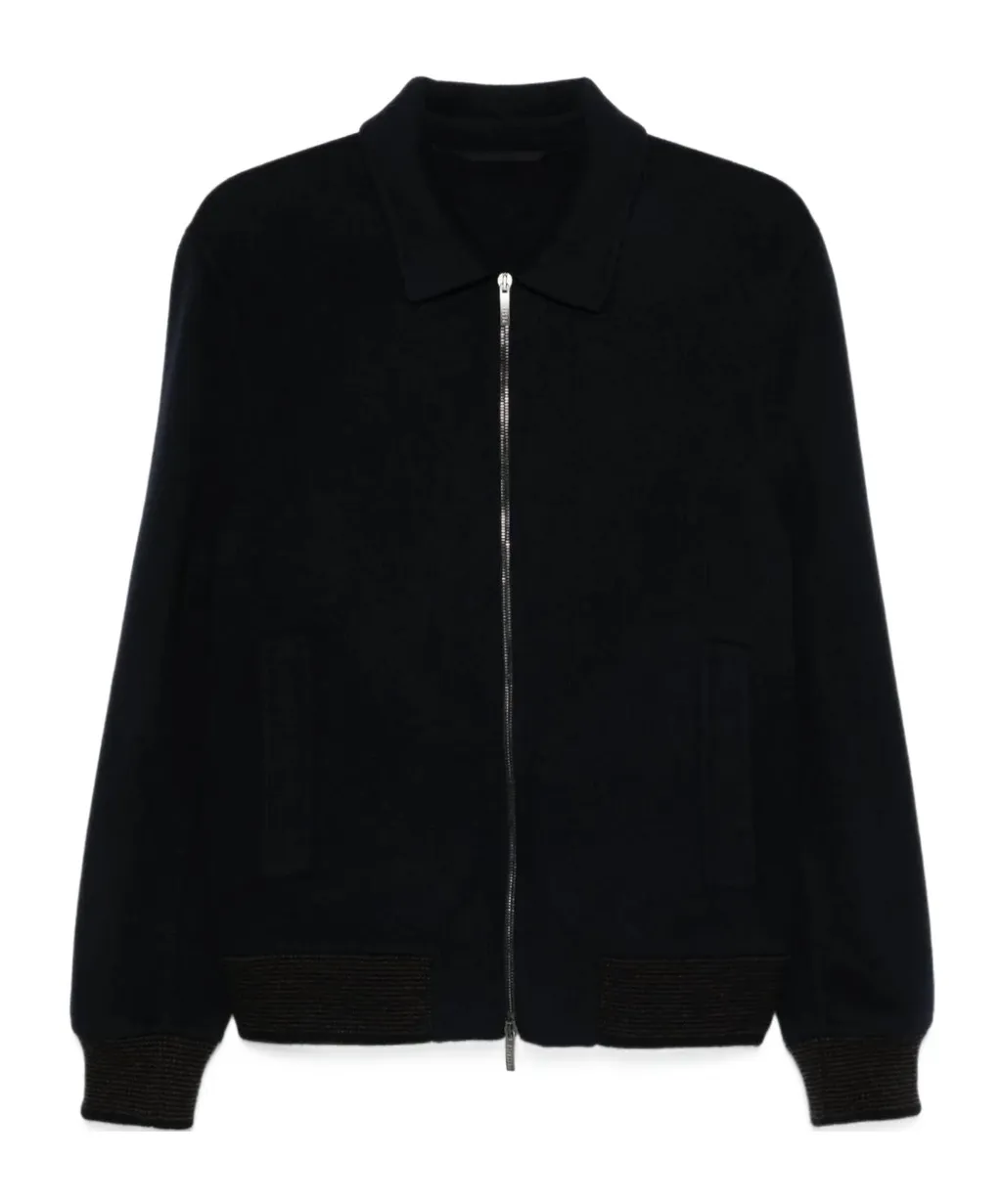 Zipper Long Sleeve Casual Jacket