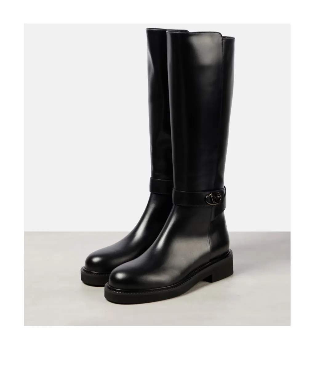 45Mm Leather Boots