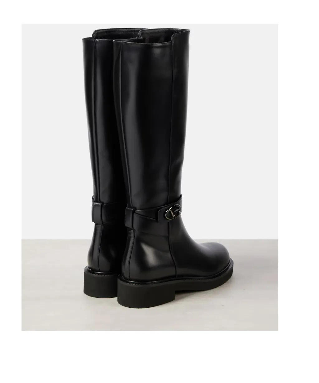 45Mm Leather Boots