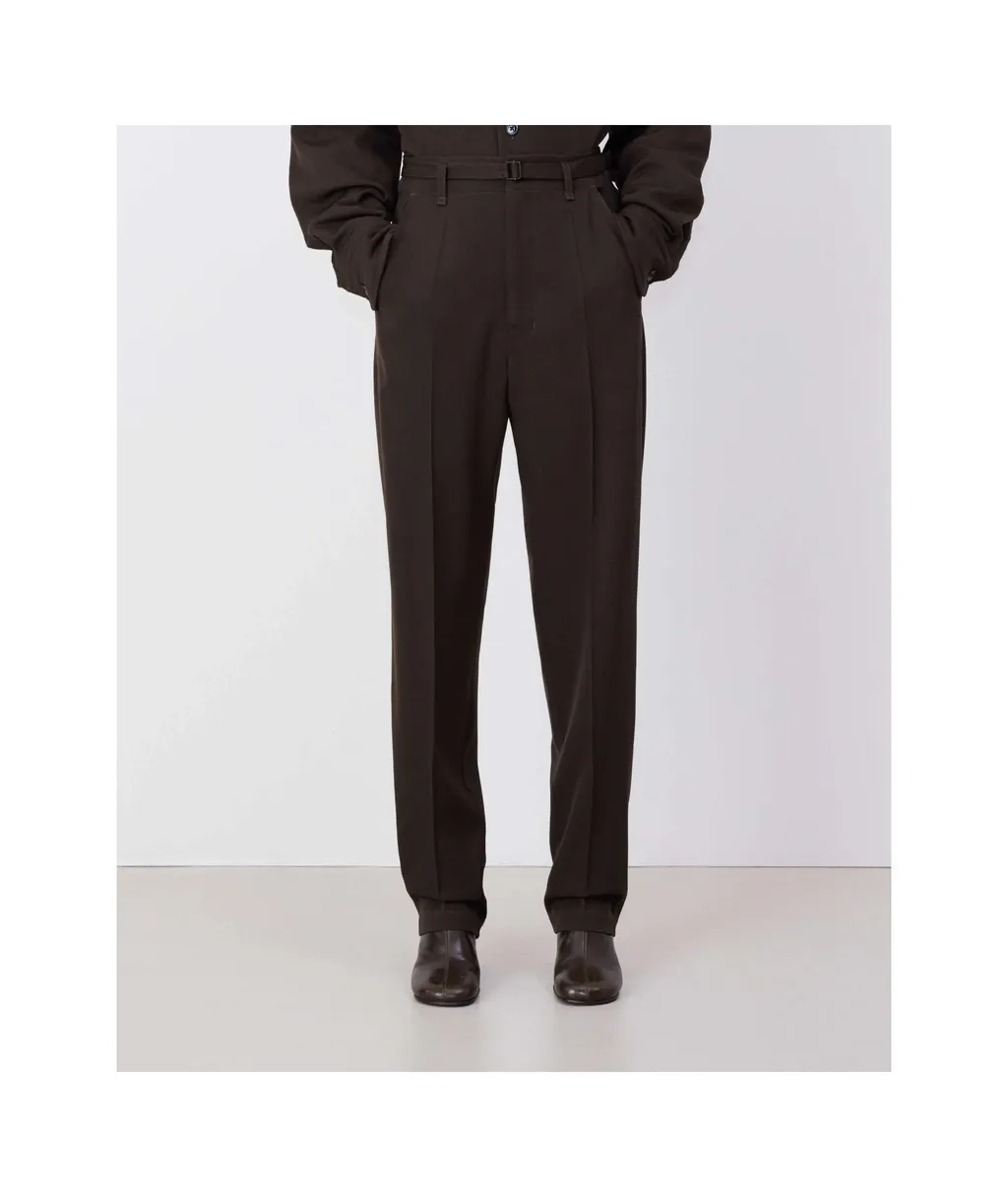 Belt-Loop Casual Pants
