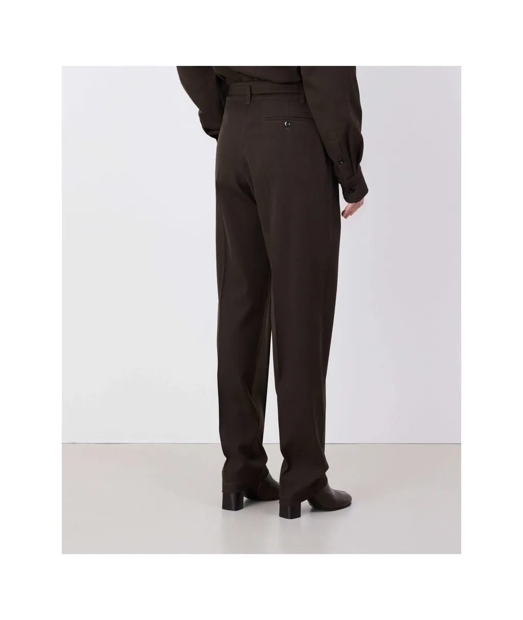 Belt-Loop Casual Pants