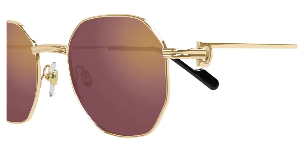Cartier Hexagonal Frame Sunglasses