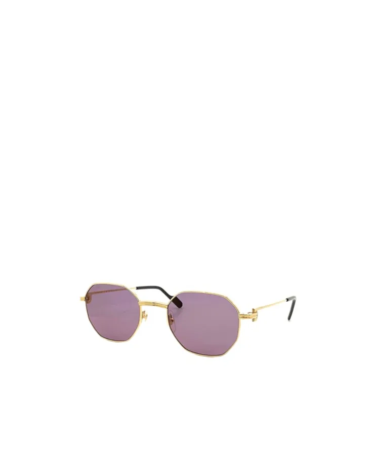Cartier Hexagonal Frame Sunglasses