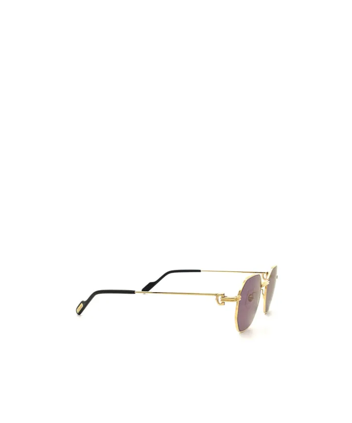 Cartier Hexagonal Frame Sunglasses