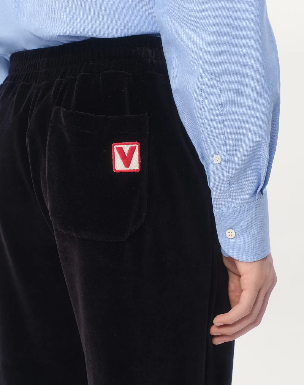 Valentino Logo Embroidered Track Pants