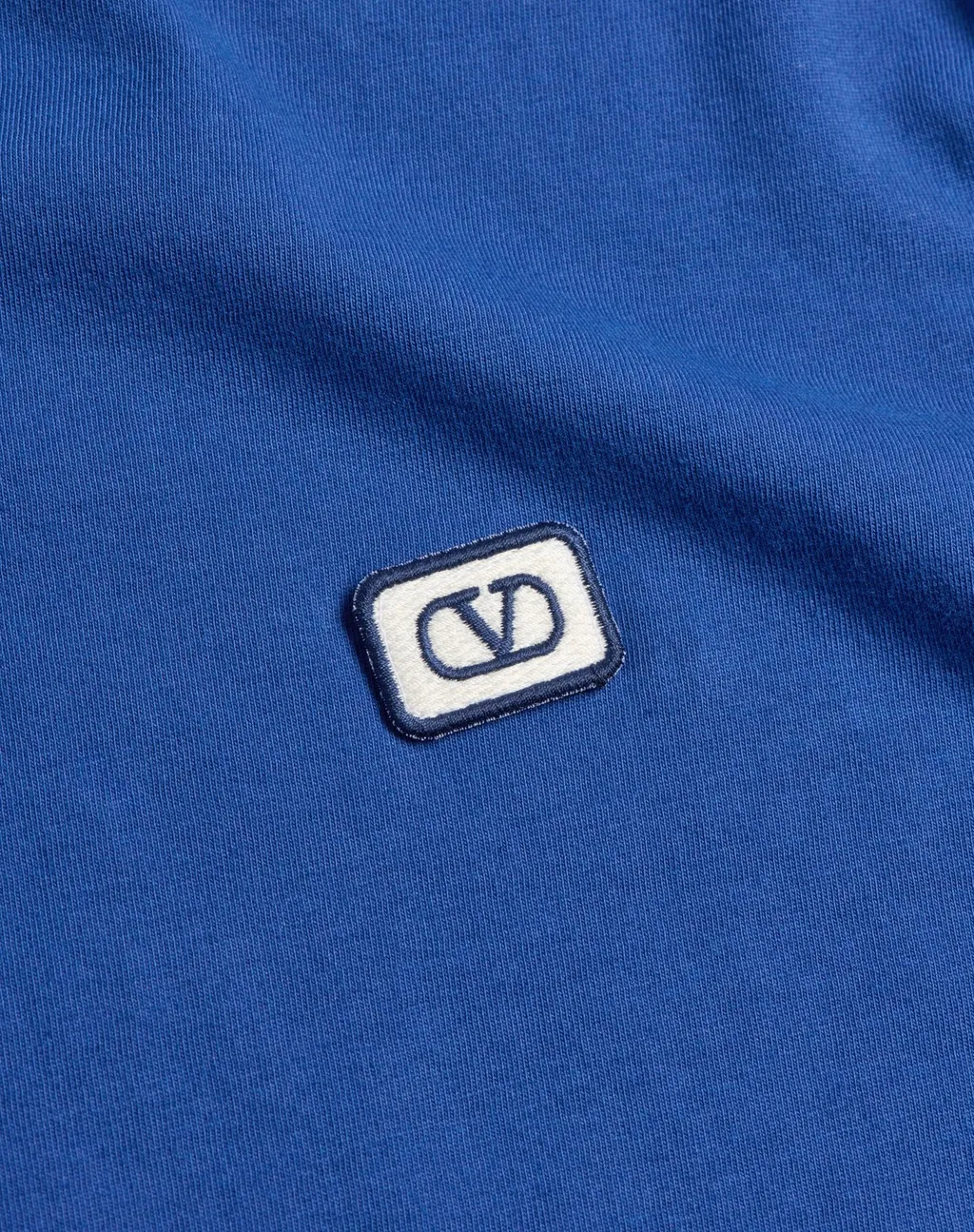 Valentino Vlogo Embroidered Crewneck T-Shirt