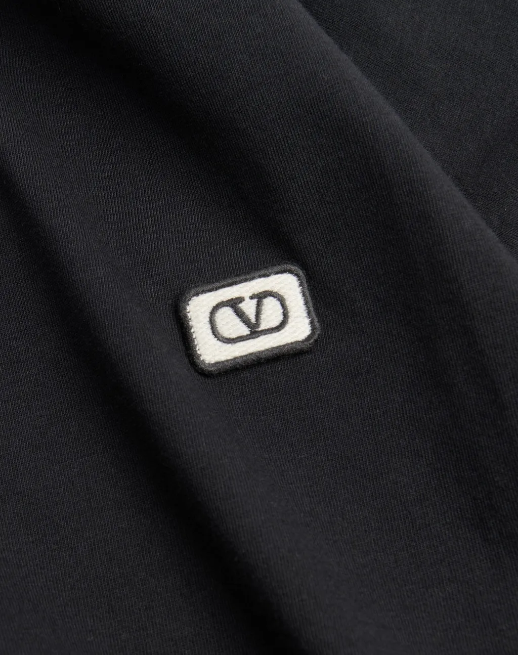 Valentino Vlogo Embroidered Crewneck T-Shirt