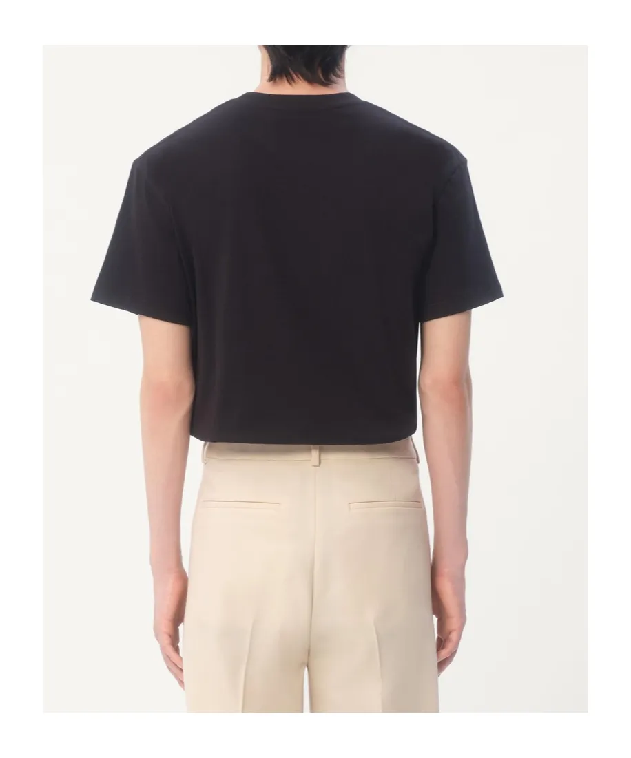 Valentino Vlogo Embroidered Crewneck T-Shirt