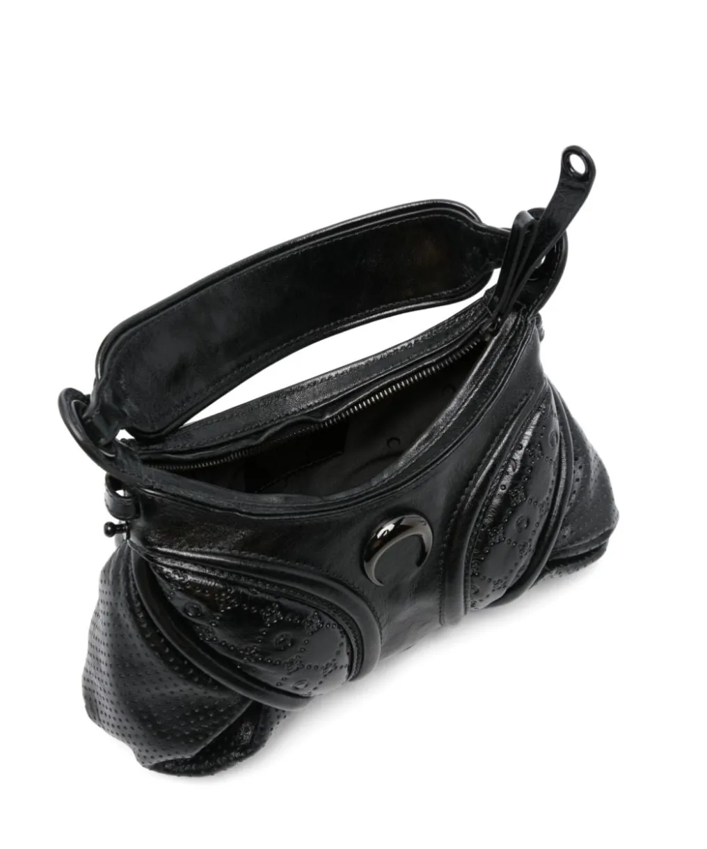 Marine Serre Futura Crescent Moon Plaque Mini Tote Bag