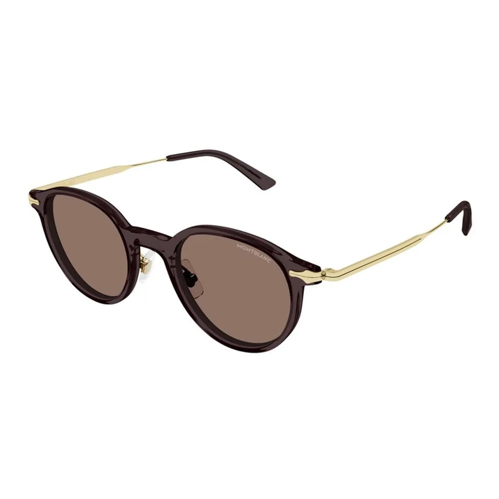 Montblanc Eyewear Round Frame Sunglasses