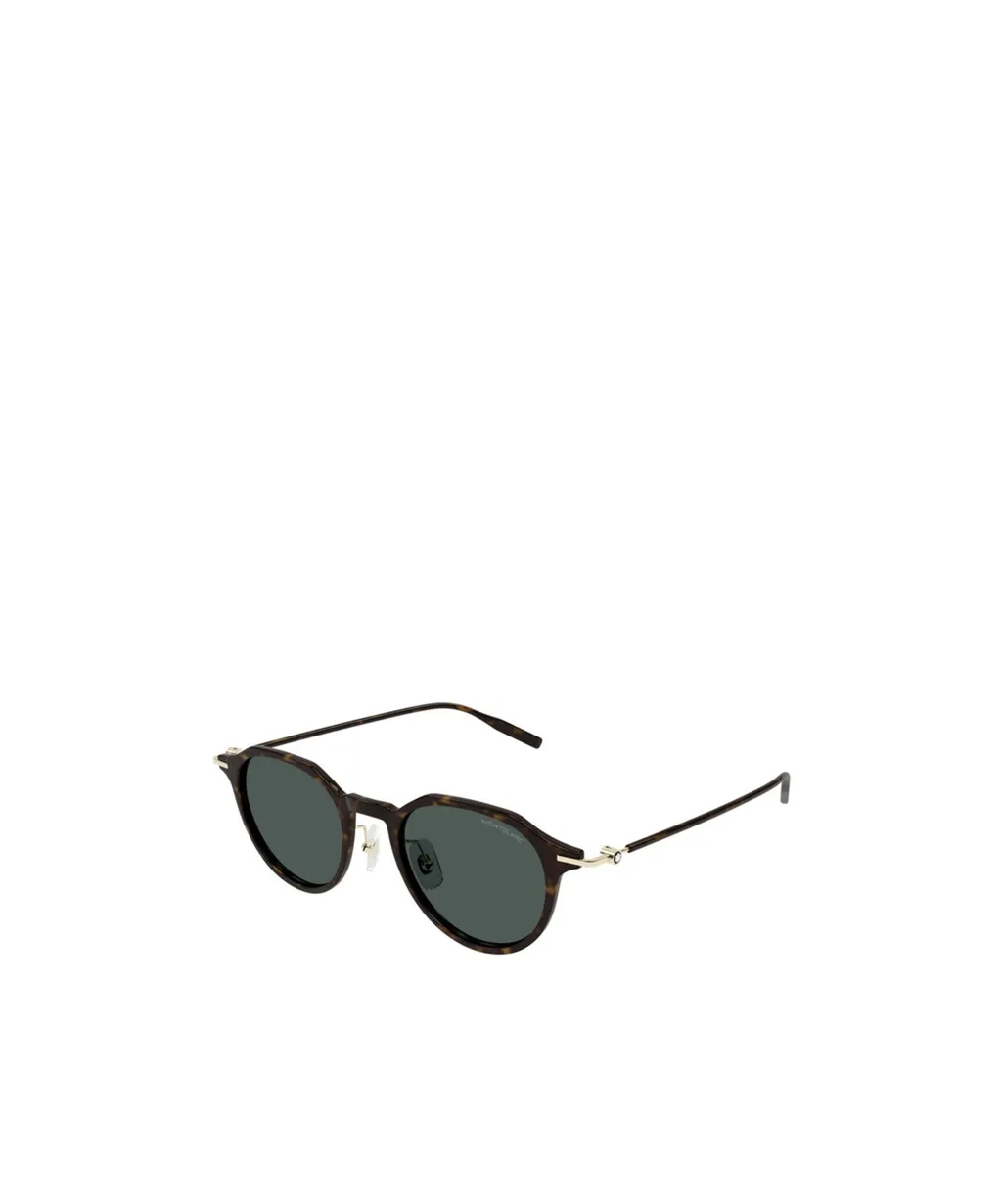 Montblanc Eyewear Round Frame Sunglasses